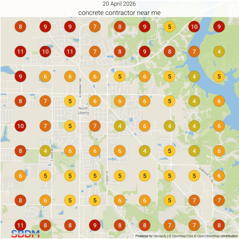 Concrete Contractor Near Me ranking